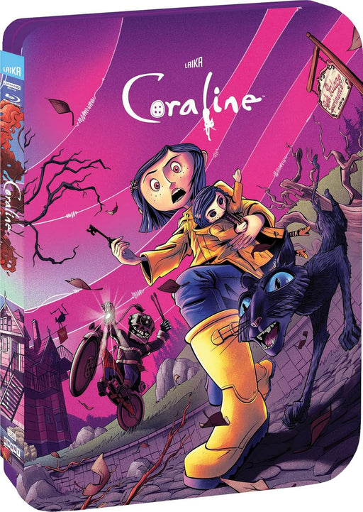Coraline - Limited Edition Steelbook (4K Ultra HD + Blu-ray) - for just $28.99! 