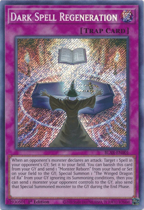 Dark Spell Regeneration [BLAR-EN001] Secret Rare - for just $0.20! 
