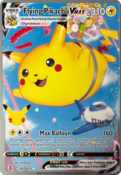Flying Pikachu VMAX (007/025) (ADP - Ondrej Skubal) [World Championships 2022] - for just $1.50! 