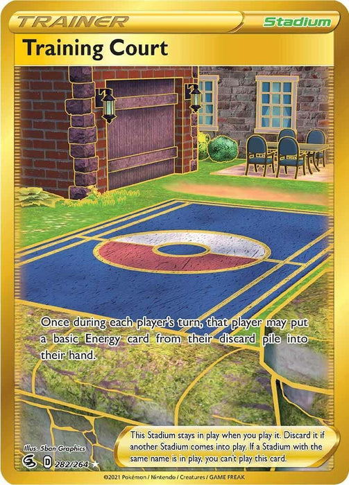 Training Court (282/264) [Sword & Shield: Fusion Strike] - for just $1! 