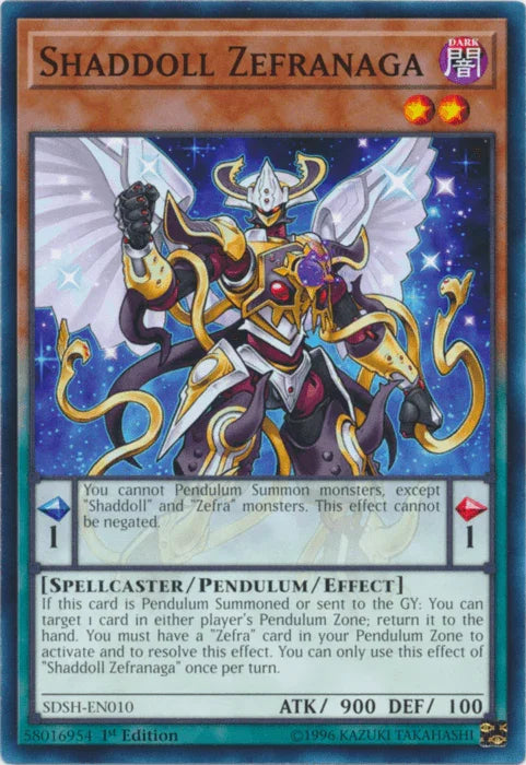 Shaddoll Zefranaga [SDSH-EN010] Common - for just $0.10! 