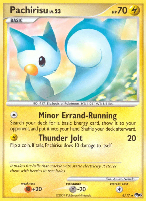 Pachirisu (4/17) [POP Series 6] - for just $0.15! 