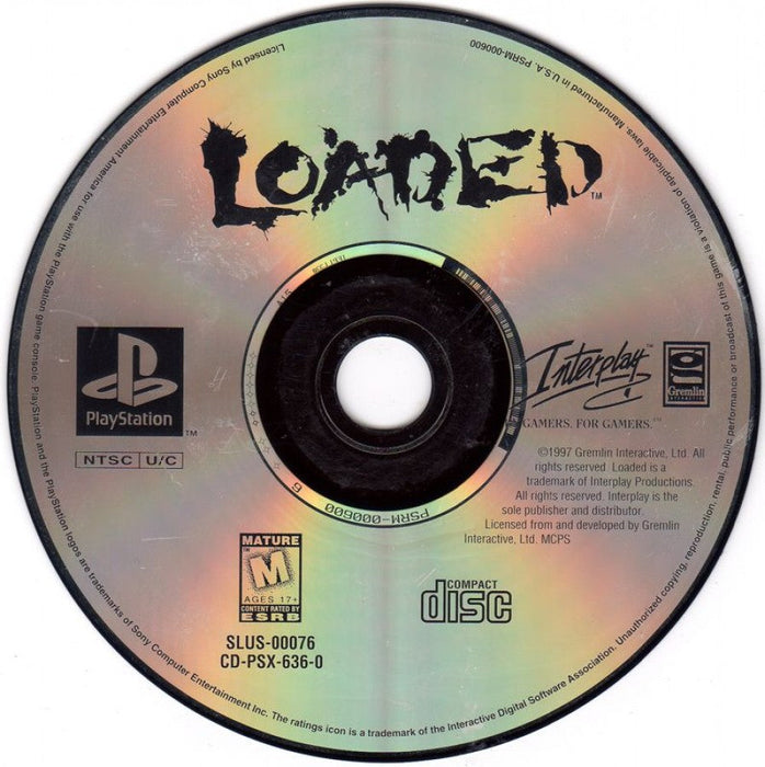 Loaded [Greatest Hits] – PlayStation 1 (PS1) - for just $18.99! 