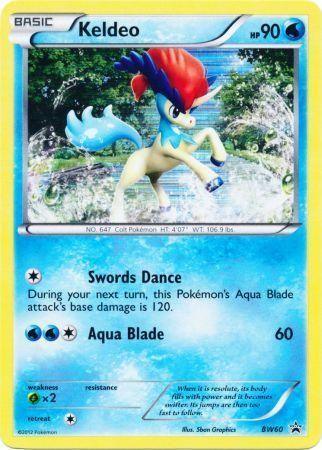 Keldeo (BW60) (Non Holo) [Black & White: Black Star Promos] - for just $3.80! 