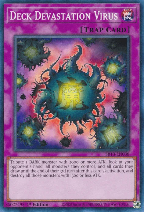 Deck Devastation Virus [SR13-EN038] Common - for just $0.15! 