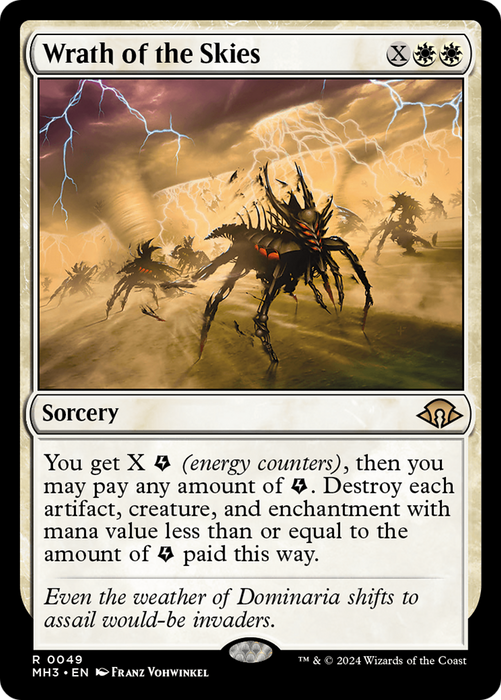 Wrath of the Skies (MH3-049) - Modern Horizons 3 - for just $0.48! 