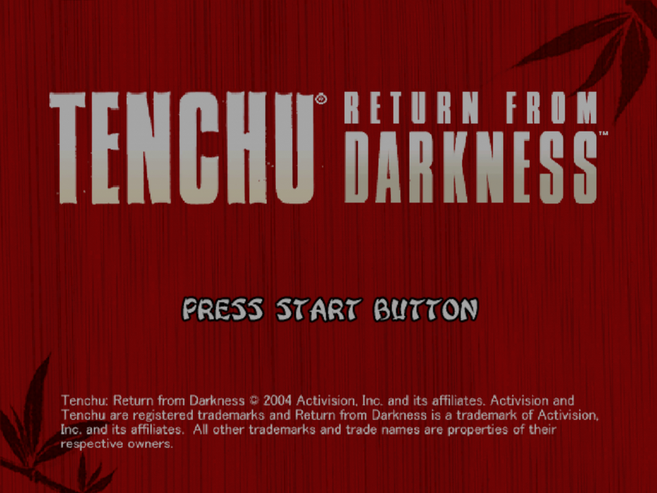 Tenchu: Return from Darkness – Xbox (XBOX) - for just $0! 