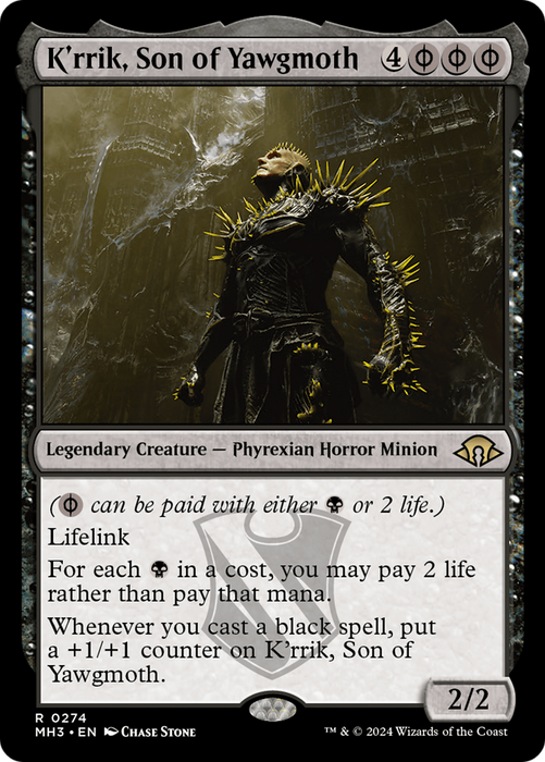 K'rrik, Son of Yawgmoth (MH3-274) - Modern Horizons 3 - for just $0.17! 
