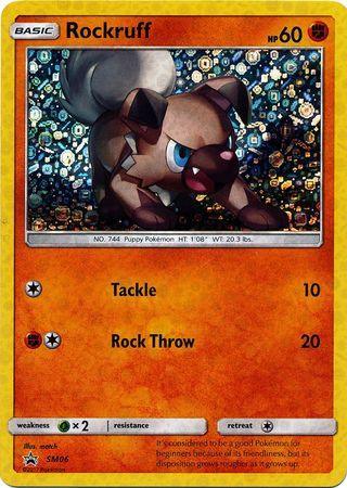 Rockruff (SM06) (General Mills Promo) [Sun & Moon: Black Star Promos] - for just $2.60! 