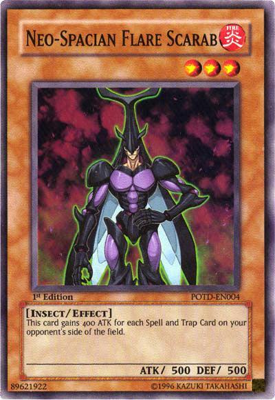 Neo-Spacian Flare Scarab [POTD-EN004] Super Rare - for just $0.35! 