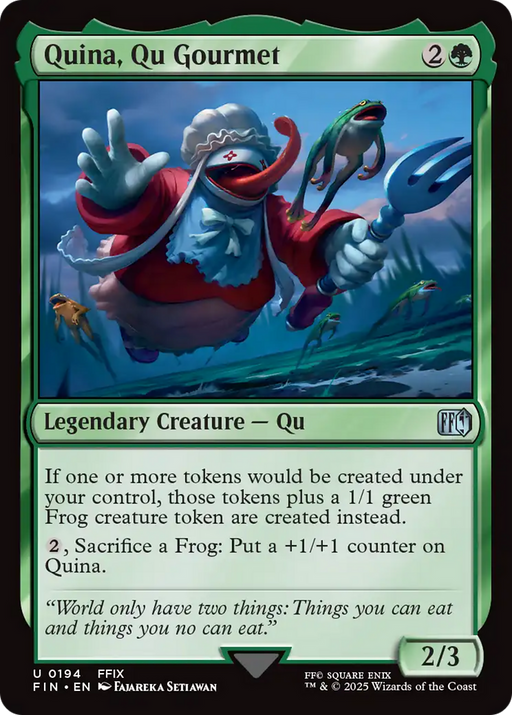 Quina, Qu Gourmet (FIN-194) - FINAL FANTASY Foil - for just $0.08! 