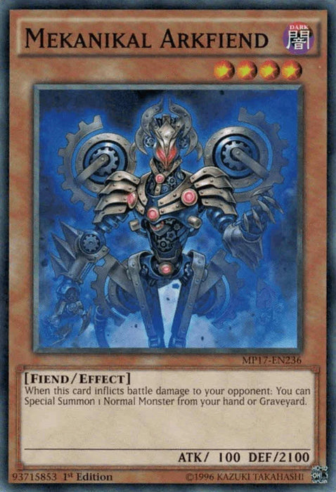 Mekanikal Arkfiend [MP17-EN236] Common - for just $0.10! 