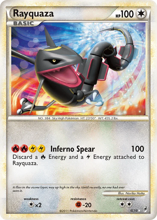 Rayquaza (SL10) [HeartGold & SoulSilver: Call of Legends] - for just $251.55! 