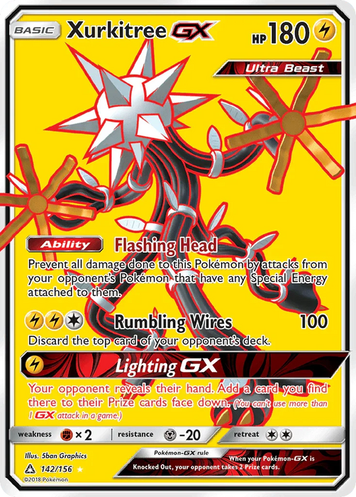 Xurkitree GX (142/156) [Sun & Moon: Ultra Prism] - for just $4.75! 