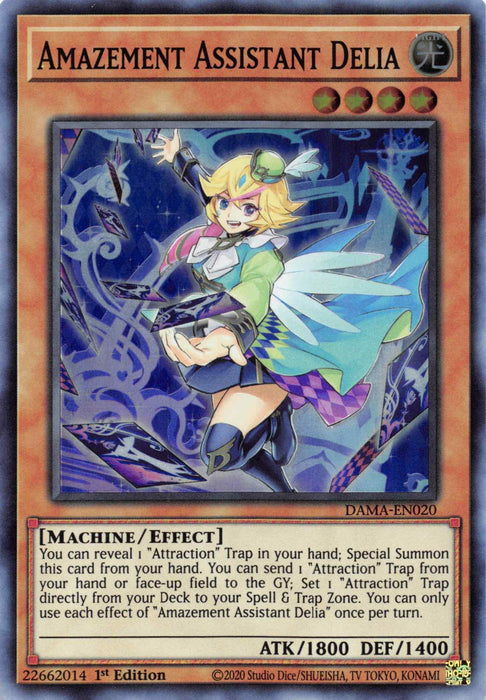 Amazement Assistant Delia [DAMA-EN020] Super Rare - for just $0.10! 