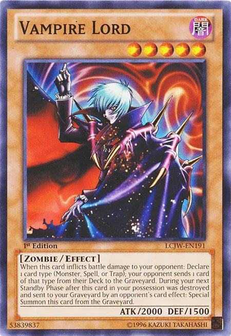 Vampire Lord [LCJW-EN191] Common - for just $0.20! 