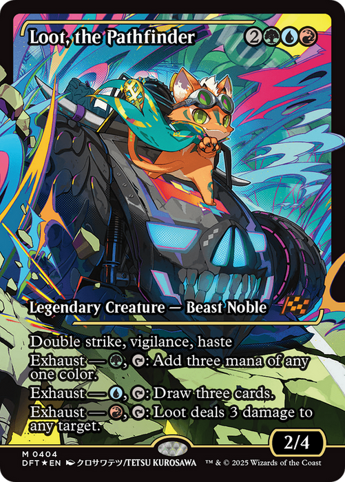 Loot, the Pathfinder (DFT-404) - Aetherdrift: (Showcase) Foil - for just $5.15! 