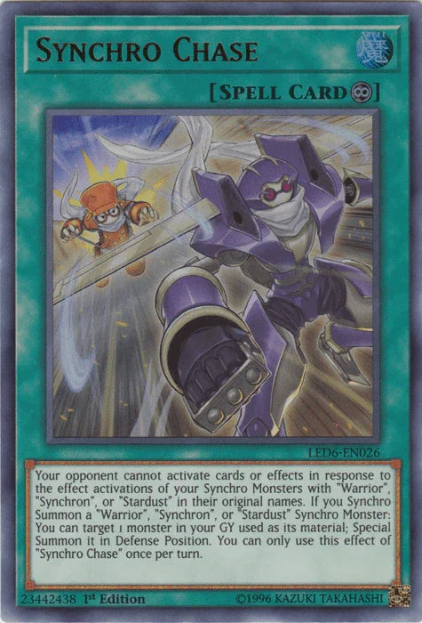 Synchro Chase [LED6-EN026] Ultra Rare - for just $0.15! 