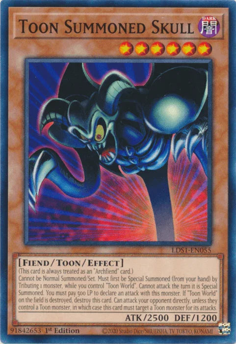 Toon Summoned Skull [LDS1-EN055] Common - for just $0.20! 