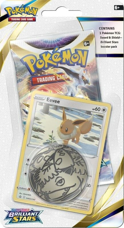 Sword & Shield: Brilliant Stars - Single Pack Blister (Eevee) - for just $4.95! 