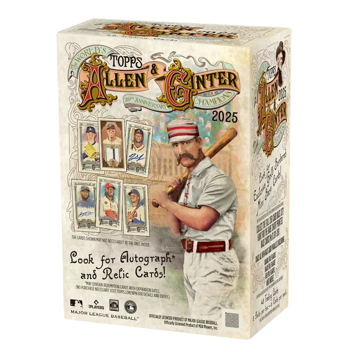 2025 Topps Allen & Ginter Baseball - Value Box - for just $30! 