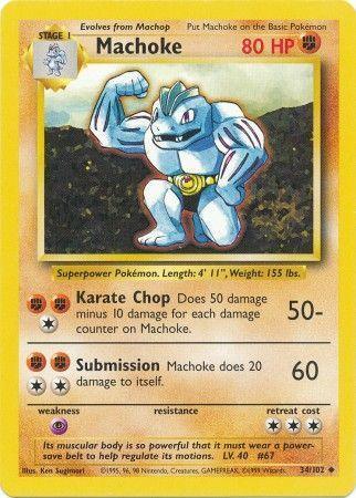 Machoke (34/102) [Base Set Unlimited] - for just $0.40! 