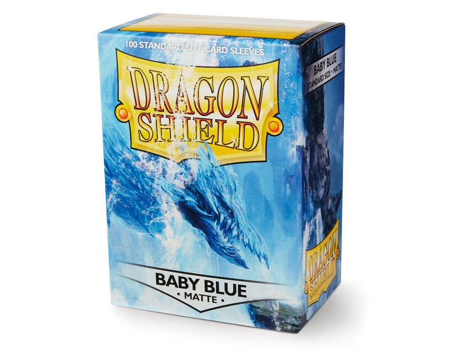 Dragon Shield: Standard 100ct Sleeves - Baby Blue (Matte) - Just $0! Shop now at Retro Gaming of Denver