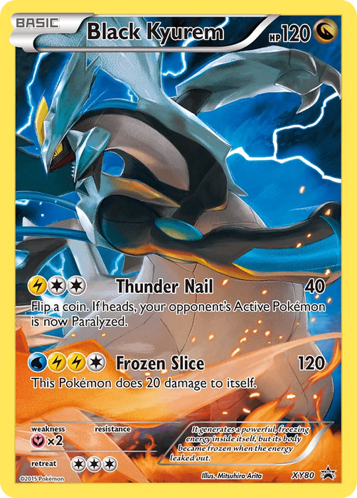 Black Kyurem (XY80) (Full Art Promo) [XY: Black Star Promos] - for just $18.95! 