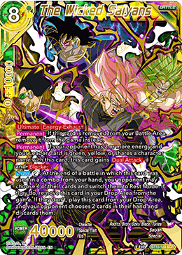 The Wicked Saiyans (BT15-153) [Saiyan Showdown] - for just $34.20! 