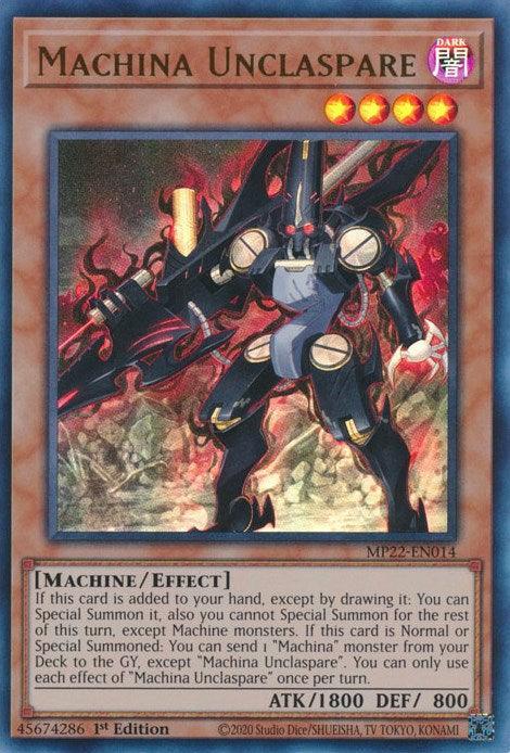 Machina Unclaspare [MP22-EN014] Ultra Rare - for just $0.10! 