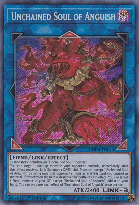 Unchained Soul of Anguish [CHIM-EN044] Secret Rare - for just $1.20! 