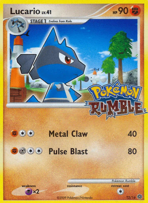 Lucario (12/16) [Pokémon Rumble] - for just $11.15! 