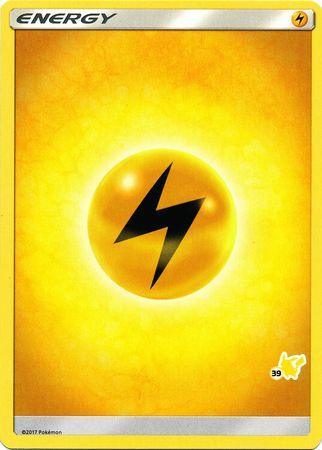 Lightning Energy (Pikachu Stamp #39) [Battle Academy 2020] - for just $0.10! 