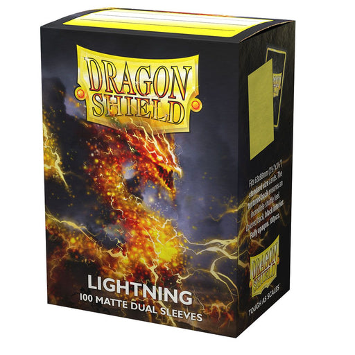 Dragon Shield: Standard 100ct Sleeves - Lightning (Dual Matte) - Just $9.95! Shop now at Retro Gaming of Denver