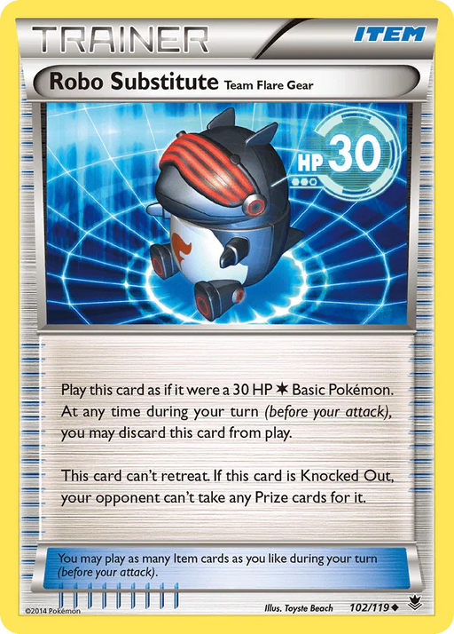 Robo Substitute Team Flare Gear (102/119) [XY: Phantom Forces] - for just $0.20! 