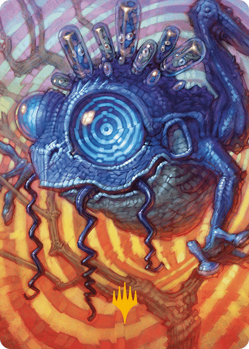 Psychic Frog Art Card (Gold-Stamped Planeswalker Symbol) [Modern Horizons 3 Art Series] - Just $0.35! Shop now at Retro Gaming of Denver