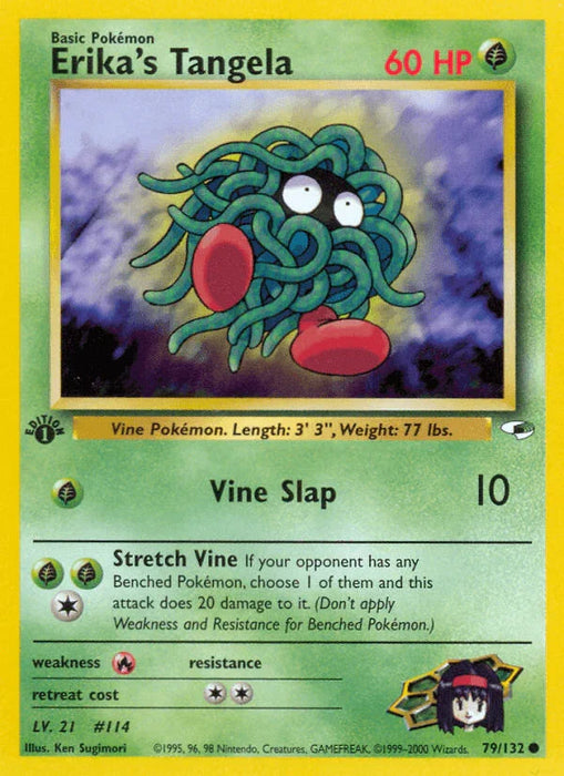 Erika's Tangela (79/132) [Gym Heroes 1st Edition] - for just $0.40! 