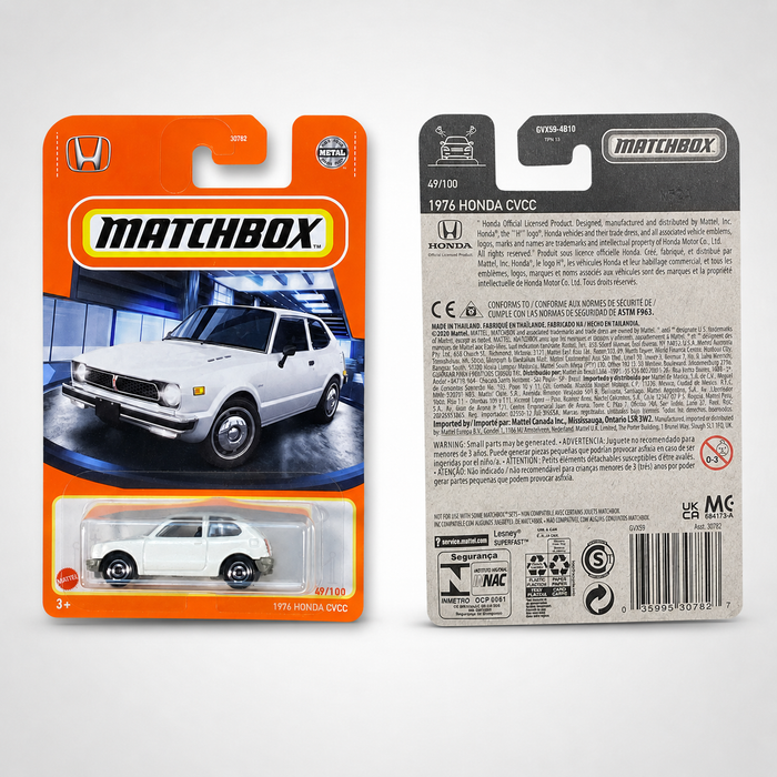 Matchbox 1976 Honda CVCC | Matchbox Series 49/100 - for just $1.99! 