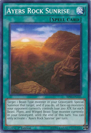 Ayers Rock Sunrise [BP03-EN183] Common - for just $0.10! 
