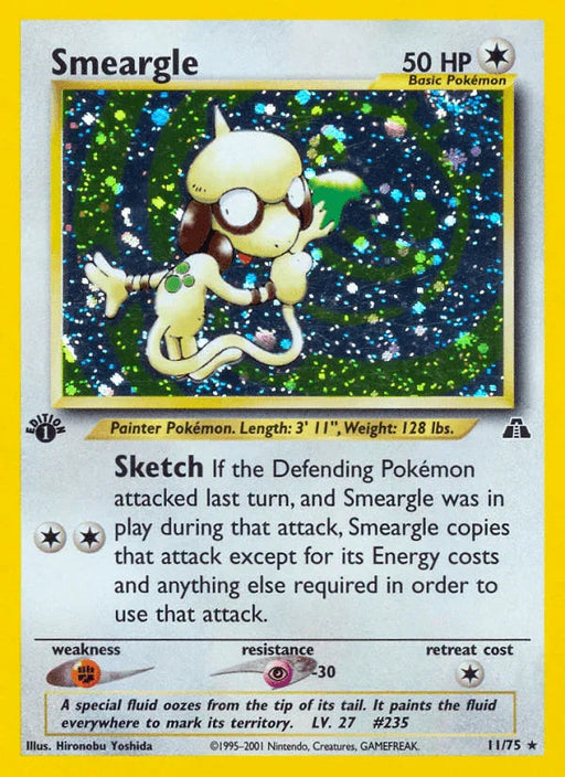 Smeargle (11/75) [Neo Discovery 1st Edition] - for just $47.50! 