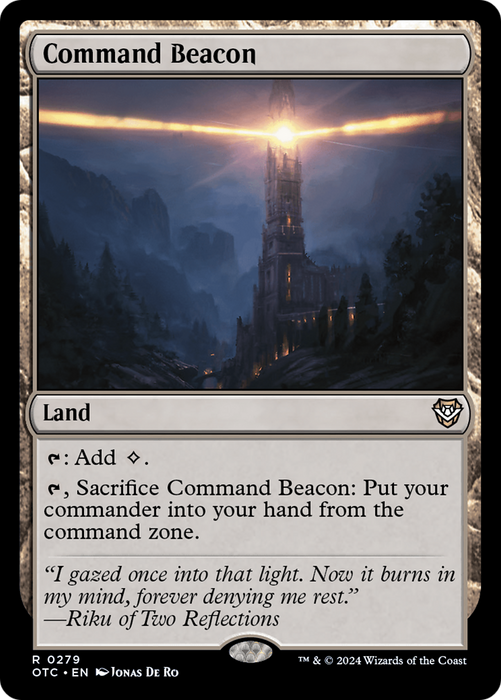 Command Beacon (OTC-279) - Outlaws of Thunder Junction Commander - for just $2.56! 