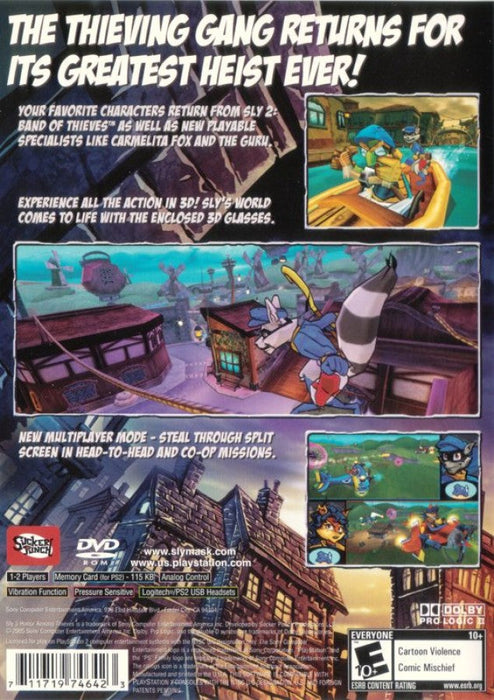 Sly 3: Honor Among Thieves – PlayStation 2 (PS2) - for just $11.99! 