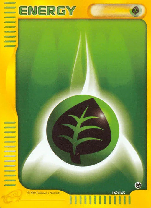 Grass Energy (162/165) [Expedition: Base Set] - for just $0.55! 