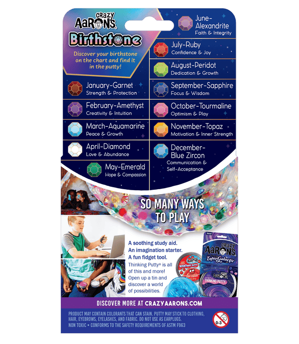 Thinking Putty: Birthstone - for just $15! 