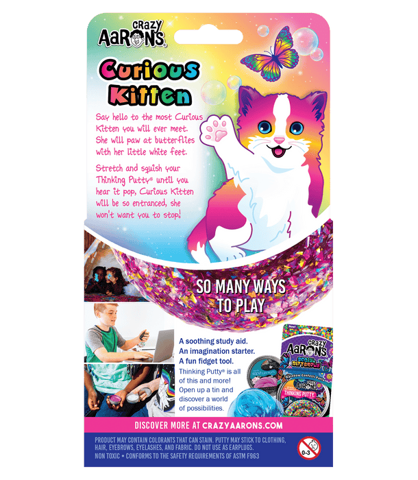 Thinking Putty: Curious Kitten - for just $15! 