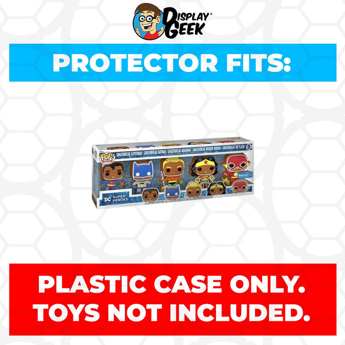 Pop Protector for 5 Pack DC Gingerbread Funko Pop - Just $15.99! Shop now at Retro Gaming of Denver