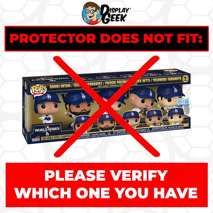 Pop Protector for 5 Pack Vader, Stormtrooper, Luke, Leia & Chewbacca Funko Pop - for just $15.99! 