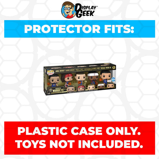 Pop Protector for 5 Pack Denver Nuggets 2023 NBA Championship Funko Pop - for just $15.99! 