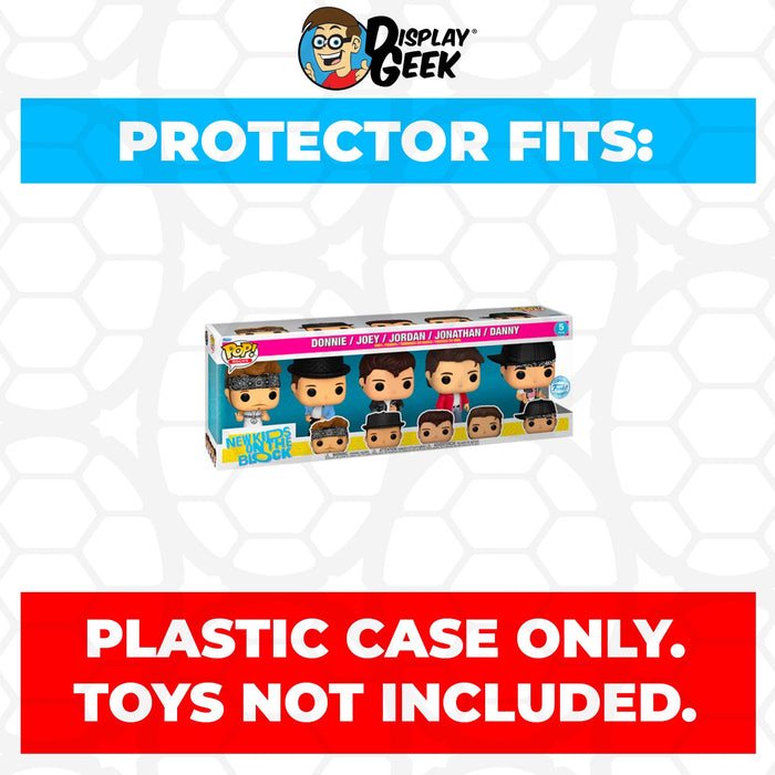 Pop Protector for 5 Pack New Kids on the Block Funko Pop - Just $15.99! Shop now at Retro Gaming of Denver