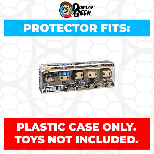 Pop Protector for 5 Pack Pearl Jam Funko Pop - for just $15.99! 